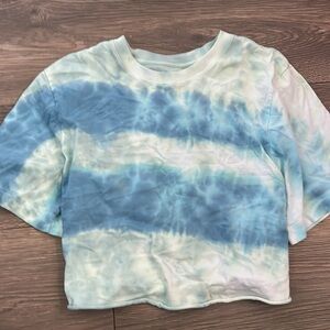 Blue Tie-Dye Kids Shirt